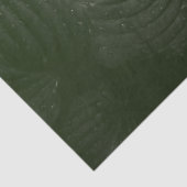 Groene blad elegante groen lente bruiloft tissuepapier (Detail)