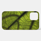 Groene blad in close-up fotografie Case-Mate iPhone case (Achterkant (horizontaal))