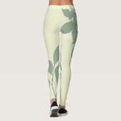 Groene Blad Leggings (Achterkant)