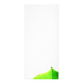 Groene Blad Rekkaart Reclamekaart (Achterkant)