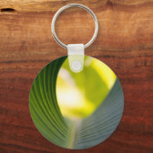 Groene blad sleutelhanger (Voorkant)
