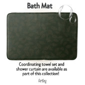  groene bladbadmat badmat