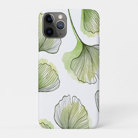 Groene bladen Case-Mate iPhone case (Achterkant)