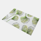 Groene bladen deurmat (Schuin)