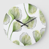 Groene bladen grote klok (Voorkant)