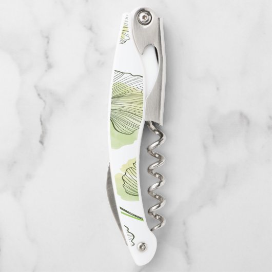 Groene bladen kurkentrekker (Achterkant)