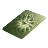 groene bladen magneet (Linkerzijde)