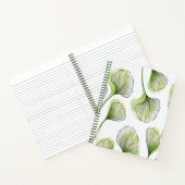 Groene bladen notitieboek (Binnen)