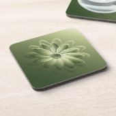 groene bladen onderzetter (Linkerzijde)