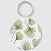 Groene bladen sleutelhanger (Voorkant)