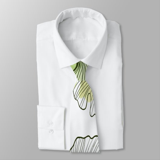 Groene bladen stropdas (Gebonden)