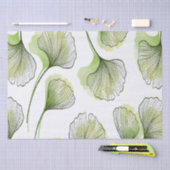 Groene bladen tissuepapier (Craft)