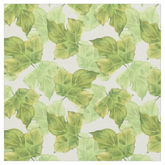 Groene bladeren 2 stof (Close Up)