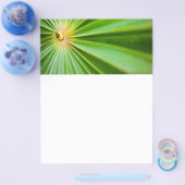 Groene bladeren achtergrond flyer (Enkel)