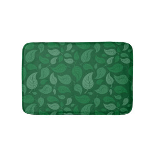 Groene bladeren badmat