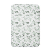 Groene bladeren badmat (Voorkant Verticaal)