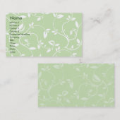 Groene bladeren - Bedrijven Visitekaartje (Voorkant / Achterkant)