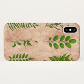 Groene bladeren bladeren planten met noodlottige s Case-Mate iPhone case (Achterkant (horizontaal))