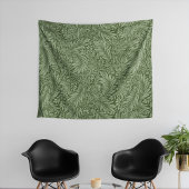 Groene bladeren Bloemen  Abstracte achtergrond Wandkleed