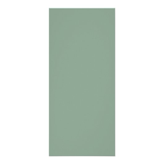 Groene bladeren & Blush bruiloft programma Kaart (Achterkant)