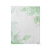 Groene bladeren Botanisch Notitieblok (Linkerzijde)