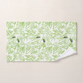 Groene bladeren Botanische Natuur Bad Handdoek (Handdoek)