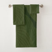 Groene bladeren Botanische Natuur Bad Handdoek (Insitu)