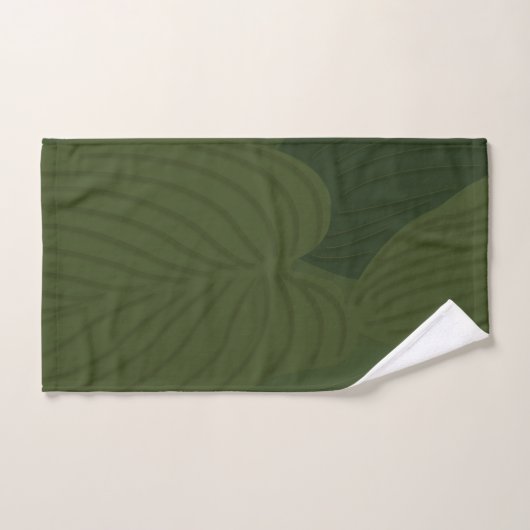 Groene bladeren Botanische Natuur Bad Handdoek (Handdoek)