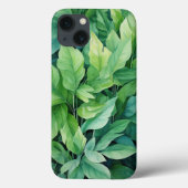 Groene bladeren Case-Mate iPhone case (Achterkant)