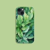 Groene bladeren Case-Mate iPhone case