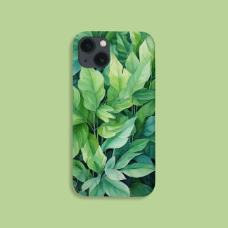 Groene bladeren Case-Mate iPhone case
