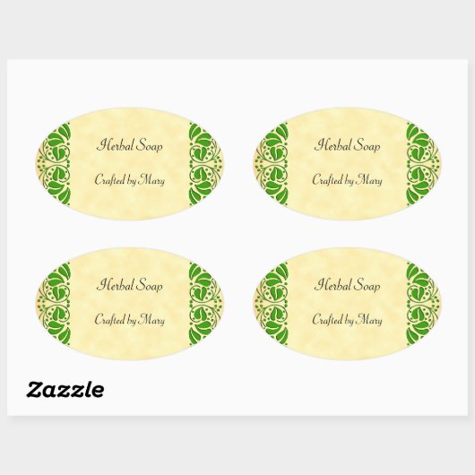 Groene bladeren Custom Craft Sticker (Vel)