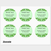 Groene bladeren Custom Craft Stickers (Vel)