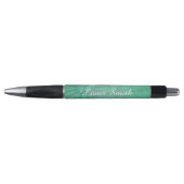 Groene bladeren decoratief pen (Voorkant)