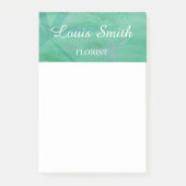 Groene bladeren decoratief post-it® notes (Voorkant)