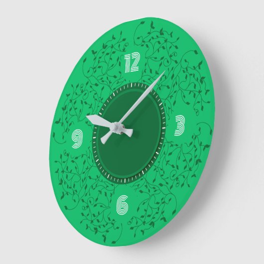 Groene bladeren grote klok (Hoek)