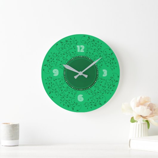 Groene bladeren grote klok (Huis)