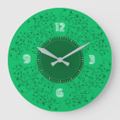 Groene bladeren grote klok (Voorkant)