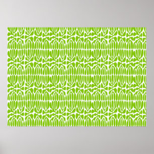 Groene bladeren, Homage Matisse Poster