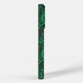 groene bladeren illustratie patroon Case-Mate iPhone case (Achterkant / Rechts)