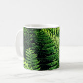 Groene bladeren koffiemok (Voorkant links)