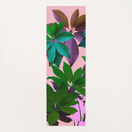 Groene Bladeren Kunst Yoga Mat