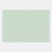 Groene bladeren Leaf Inpakpapier Vel (Voorkant 3)