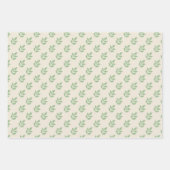 Groene bladeren Leaf Inpakpapier Vel (Voorkant)