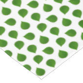 Groene bladeren met Jade Tree op wit Tafelkleed (Gekanteld)