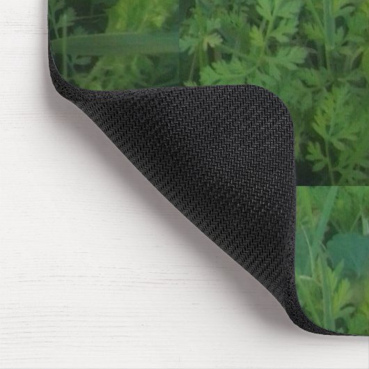 Groene bladeren muismat (Hoek)