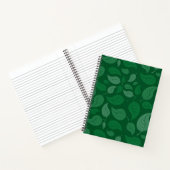 Groene bladeren notitieboek (Binnen)