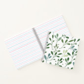 Groene bladeren notitieboek (Binnen)