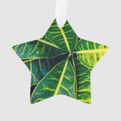 Groene bladeren ornament (achterkant)