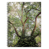 groene bladeren overal notitieboek (Voorkant)